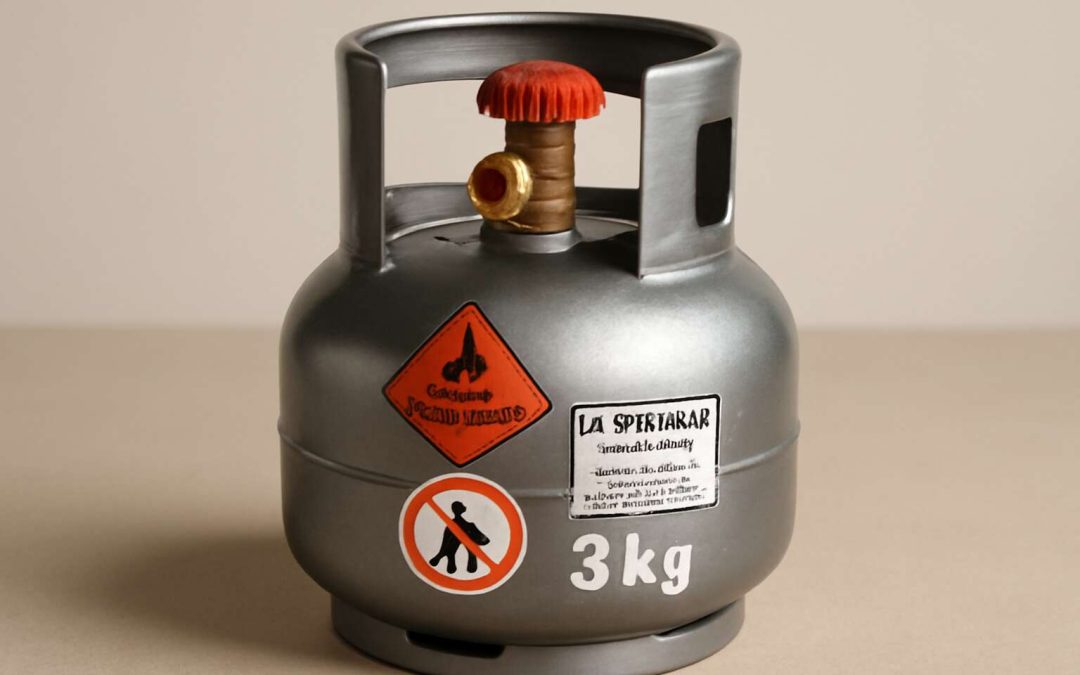 3 kg gas bottle