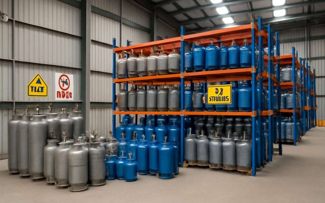 gas bottle warehouse