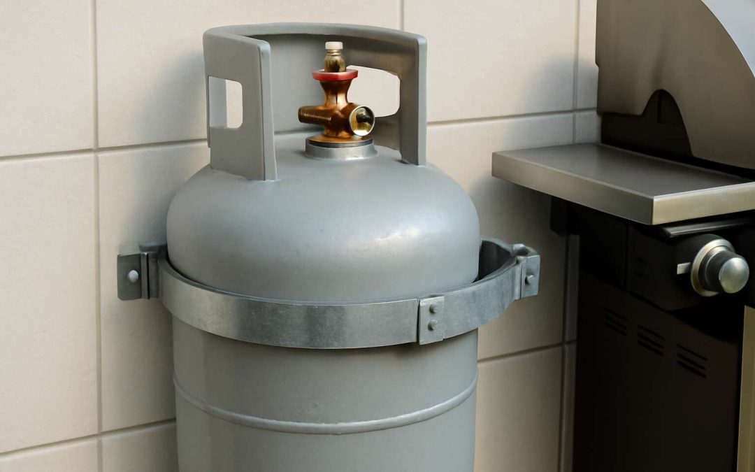 Secure Your Gas Supply Safely with Our Durable Gas Bottle Wall Bracket for Easy Access