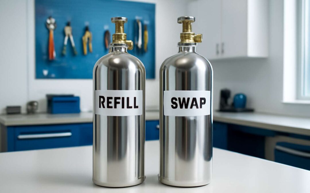 Discover gas bottle refill vs swap: which option saves you time and money?