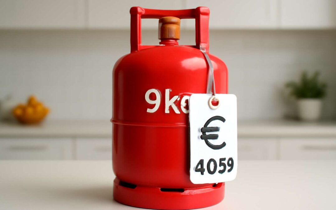 Find the price for 9kg gas bottle today and save on your next purchase