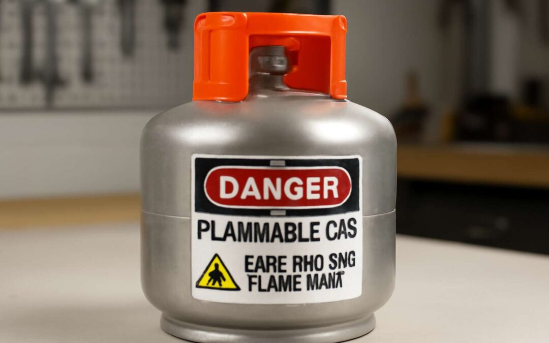 Protect with a safe lock gas bottle: secure, simple, and reliable home safety