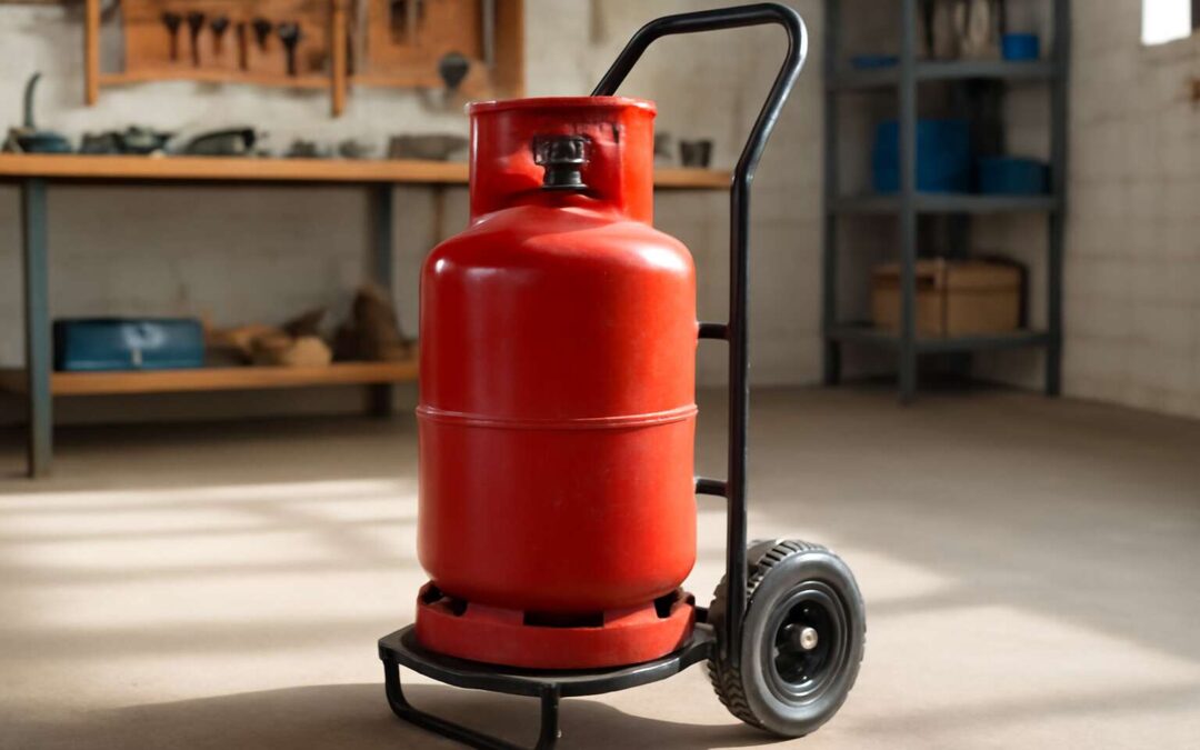 gas bottle trolly