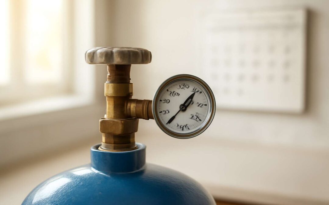 Smart Safety: when to refill gas bottle and keep your home risk-free.